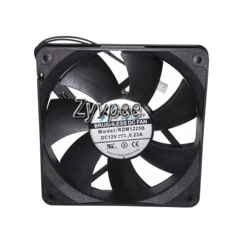 120x120x25MM RDM1225B 12V 0.23A 2Wires 12CM Power Fan