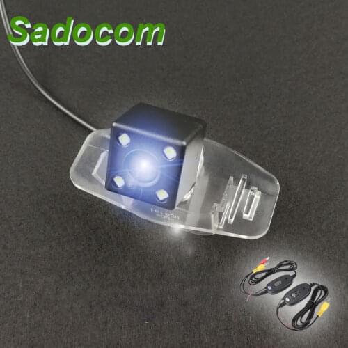 HD 4LEDCCD Night Vision Car Rear View Reverse Camera Waterproof For Honda Civic Accord CRIDER Greiz City Spirior FIT 2012 2013