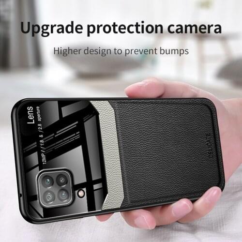 Full Protection Matte Anti-dust Leather Case for Samsung Galaxy M32 M31 M30S Note 20 A72 5G A52 A32 A71 S20 S21 Ultra Shell