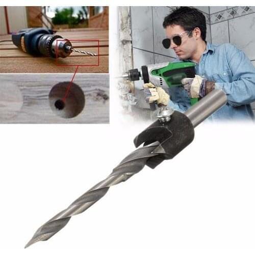 1Pcs 6.5mm Craftman Carpentry Tapered Countersink Drill Bit Adjustable Collar Woodworks Reamer Wood Tools