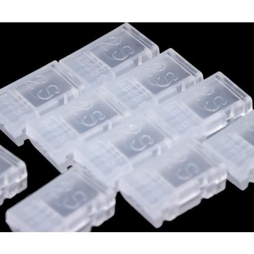 10pcs buckle clip 2s 3s 4s 5s 6s Model lithium battery balancing head protector balance plug connector protector