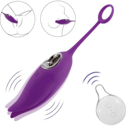 10 Speeds Vaginal Ball Vibrating Eggs Wireless Remote Control Vibrator G Spot Clitoris Stimulation Massage Sex Toys For Women