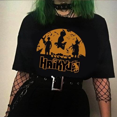 2020 Haikyuu Men/women T-Shirt Kuroo Anime Bokuto Manga Shoyo Volleyball Short Sleeve T-Shirt