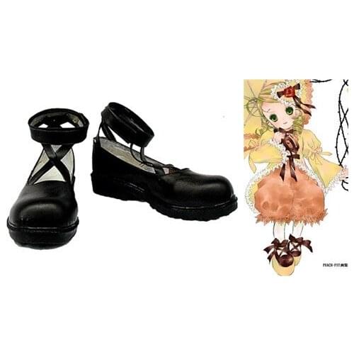 Free shipping cheap custom Kanaria Shoes from Rozen Maiden Anime Cosplay Halloween