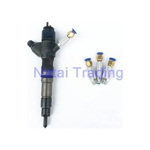 4pcs Quick Joint for Common Rail Injector Diesel Return Connector, Fuel Injector Repair Tool