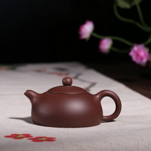 H2500 yixing masters all hand authentic purple clay ore purple clay and milk pot of 200 cc sales