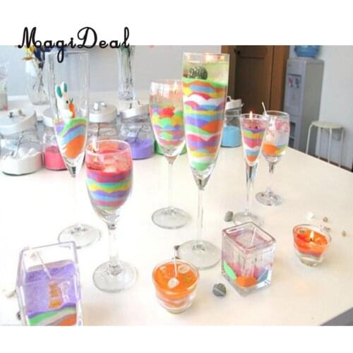 MagiDeal 200g Hot sale Creative Jelly Wax Handmade Candles DIY Material Clear Gel Candle Supplies Making Skin Packing