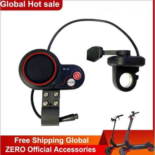 Original ZERO Thumb Throttle Electric Scooter LCD Display Kit Suit for ZERO 8 9 10 10X 11X QS-S4 LCD