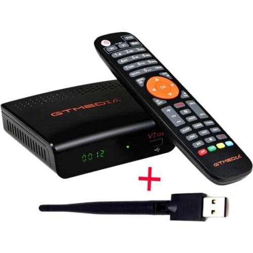 Set GTMedia V7S HD Satellite Receiver DVB-S2 V7S HD Full 1080P+USB WIFI+1 Year C lines Upgrade Freesat V7 HD Receptor Sat TV Box