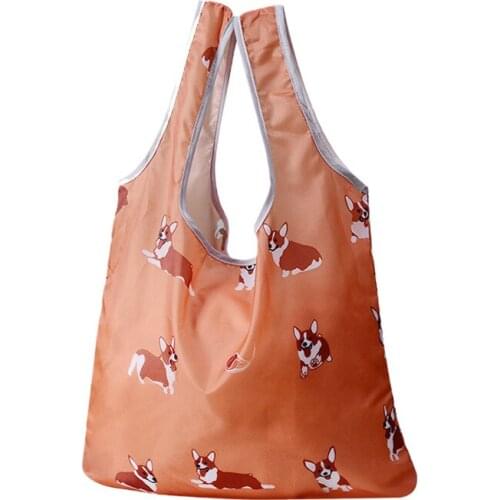 Convenient environmental protection bag washable supermarket shopping bag foldable Oxford cloth bag