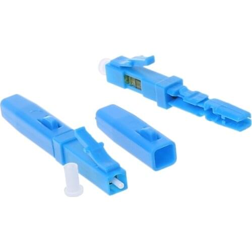 10pcs/set LC UPC Fiber Optic Fast Connector Adapter For Cold Splice Special Set