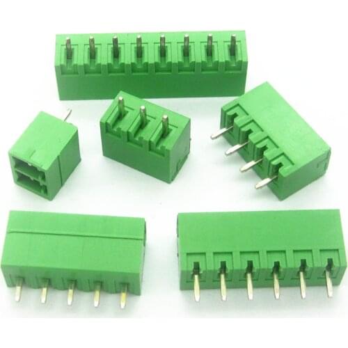 10pcs/Lot KF2EDG3.81 Straight Needle Socket 2P/3P/4P/5P/6P/8P Terminals Connectors 3.81MM Pitch