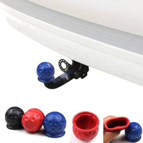 2pcs Universal for 50MM Tow Bar Ball Cover Cap Trailer Ball Cover Tow Bar Cap high and low temperature resistance