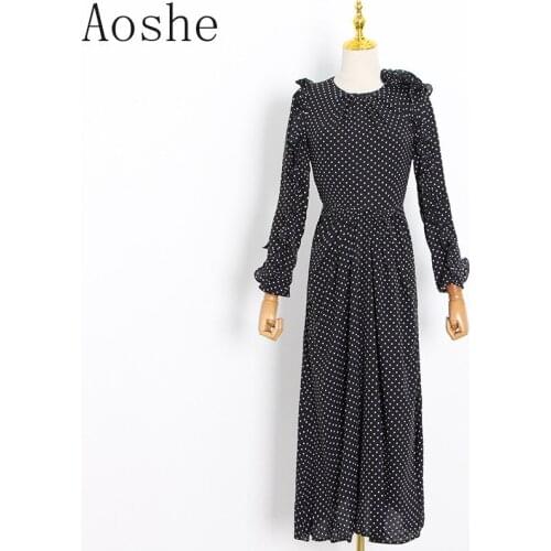 Модные платья-трапеции Aoshe China At AliExpress