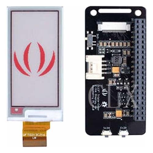 Raspberry Pi 2.13-inch tricolor e-ink display screen for Raspberry pi 0/3B/3B+/4B