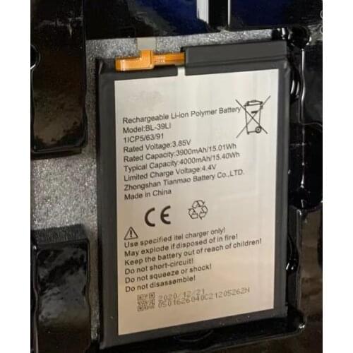 Itel original new BL-39LI 4000mah Battery