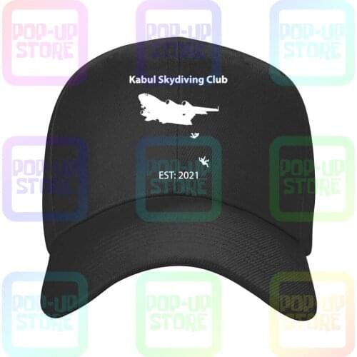 Kabul Skydiving Club Caps Baseball Cap
