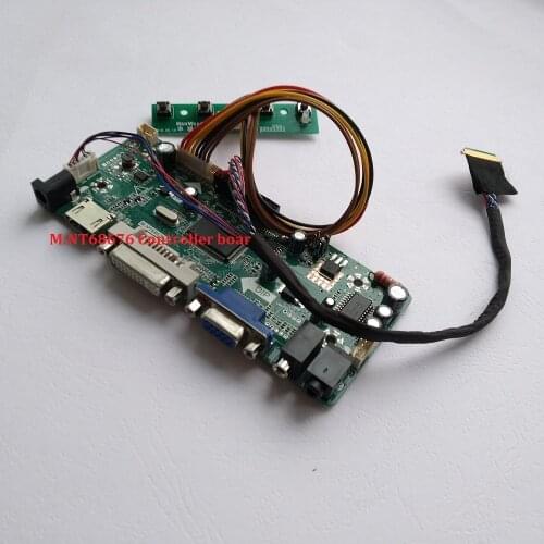 Kit for N156B6-L07 Controller board 40pin M.NT68676 DVI HDMI CMO display 1366X768 Monitor Panel LCD VGA 15.6"LED DIY