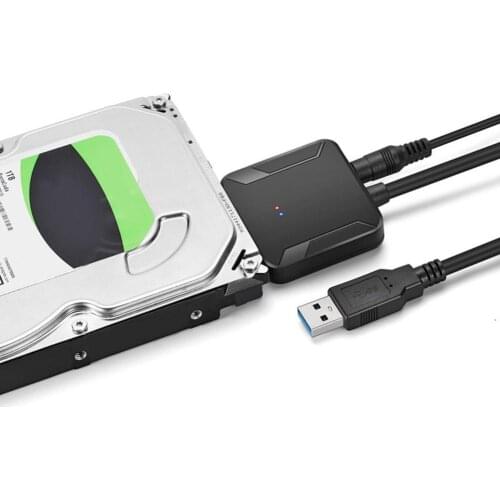 Smartphone Expansion Converter SATA to USB Adapter for 2.5in 3.5in HDD SSD Hard Disk Drive for Bitcoin Miner Mining