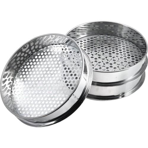 Metal Garden Sieve Riddle For Compost Soil Stone Mesh Soil Sieve 6/7/12mm Gardening Tools