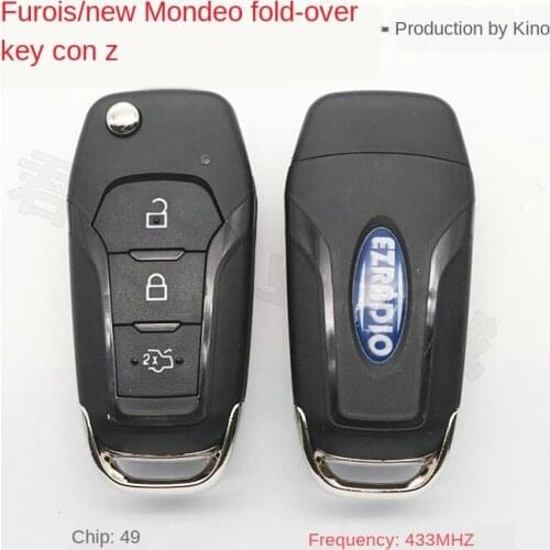Suitable for: Ford/Forestier Folding Key 49 Chip 433 Frequency New Mondeo Remote Control Key