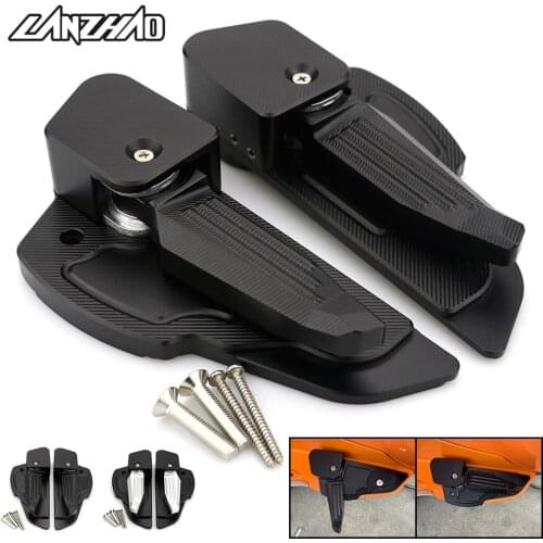 Motorcycle Foot Steps Footrest Catapult pedal CNC Aluminum Accessories for Vespa Sprint Primavera 150 2013 - 2017 2018 2019 2020