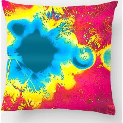 Live Life In Full Colour Throw Pillow Cushion Wedding Decorative Cushion Cover Pillow Case Customize Gift For Sofa Pillowcase