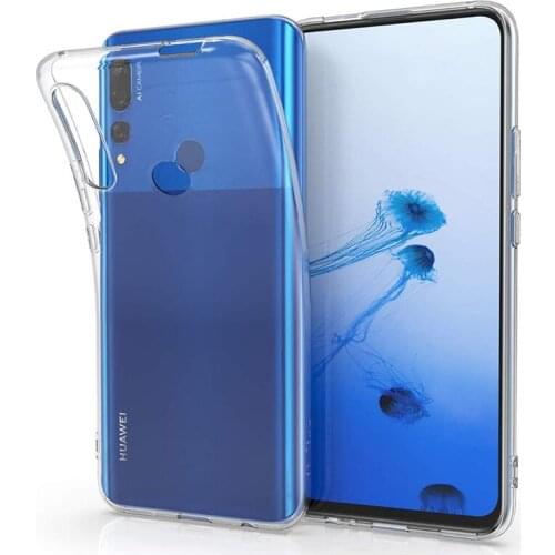 Clear Case For Huawei Y9 Prime 2019 Transparent TPU Soft Ultra thin Full Cover Protective Back Case Cover