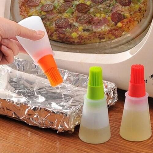 Silicone Oil Baking Brush Cake Butter Bread Pastry Brushes BBQ Tools Easy to Clean Kitchen Bakeware Kitchen Accessories