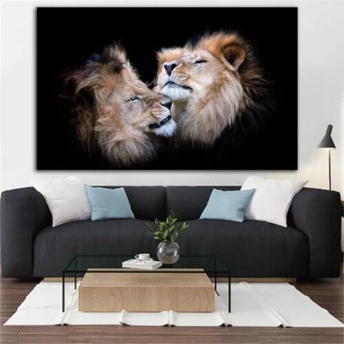 Modern animal canvas art painting new arrival canvas posters prints living room wall home decoration hight quality pictures art