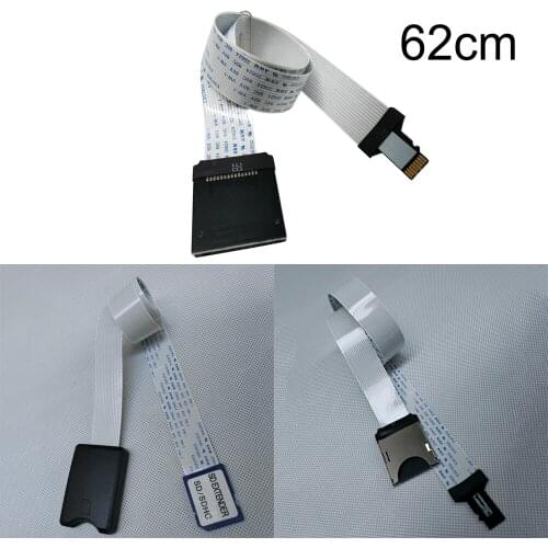 TF/Micro SD TO SD Card Reader Extension Cable Adapter TF Male to micro SD Female Flexible Card Extender For Car GPS Mobile Phone