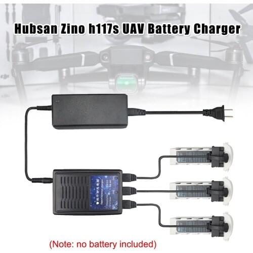 Charging Cable Adapter 3 Battery Charger for Hubsan Zino H117S Quadcopter PUO88