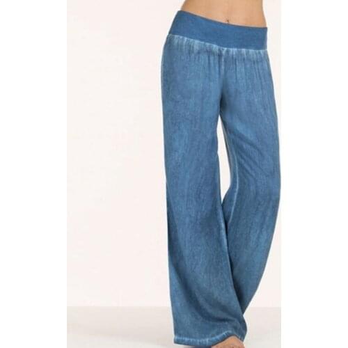 Plus Size Wide Leg Jeans Women Pants Thin Harajuku Casual High Waist Loose Vintage Straight Denim Trousers pantalones de mujer