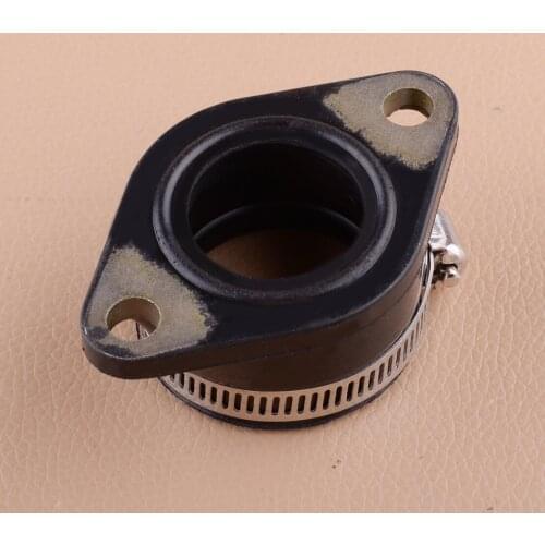 2Pcs Dirt Bike Quad Carburetor Intake Manifold Flange Adapter Boot Fit for PWK 28mm 30mm UTV ATV Motorcycle