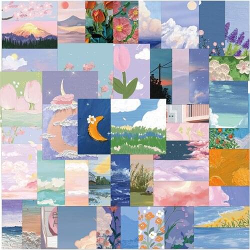 56pcs Oil Painting Style Art Artist Stickers For Kid Mobile Phone Laptop Luggage Case Skateboard Car Decal Waterproof Sticker