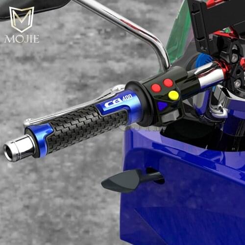 7/8" 22MM Motorcycle Handlebar Hand Grips Handle Motorbike For Honda CB400/CB400SF/CB400 1992-1998 VTEC CB-1(CB400F)1989-1991