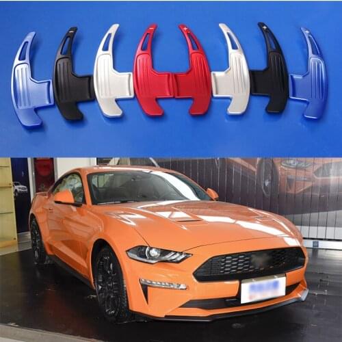 For Ford Mustang Aluminum Car Steering Wheel Shift Paddle Shifter Gear Extention