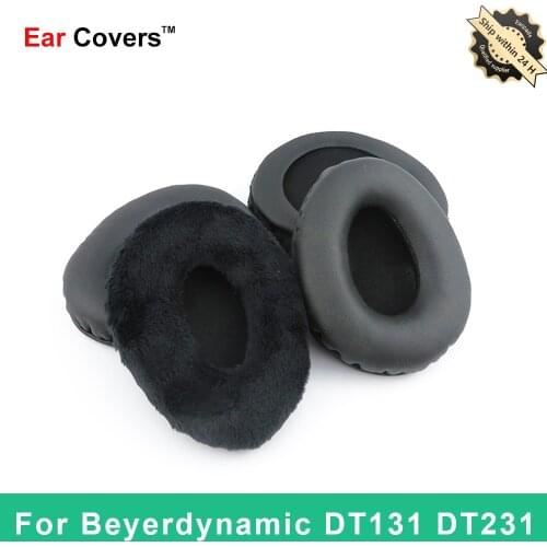 Ear Covers Ear Pads For Philips Beyerdynamic DT131 DT231 Headphone Replacement Earpads Ear-cushions Parts Vent