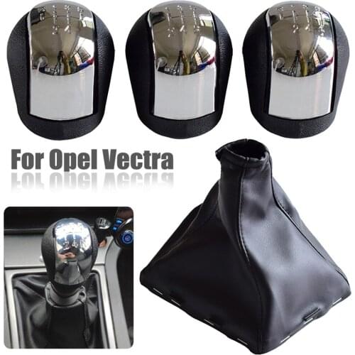 For Opel Vauxhall Vectra C Vectra B Corsa Astra 2002-2005 MT 5/6 Speed Manual Car Gear Shift Knob Gaiter Boot Cover Collar Case
