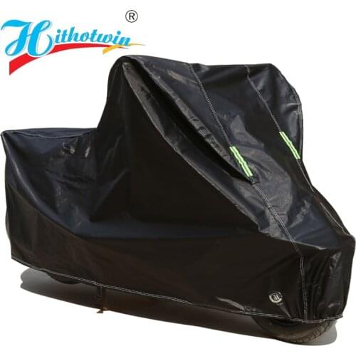 Black Motorcycle covers Oxford Fabric Cover Cloth moto Scooter Cover Protector waterproof Rain Dustproof Bike Bicycle Case Tent