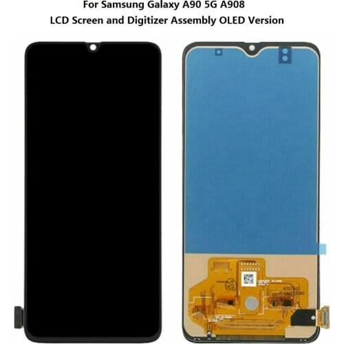 For Samsung Galaxy A90 5G A908 OLED Version LCD Screen and Digitizer Touch Screen Assembly