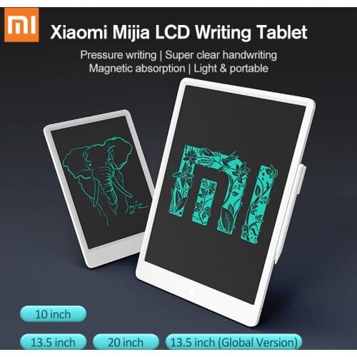 Xiaomi Mijia 10/13.5/20 inch Kids LCD HandWriting Small Blackboard Writing Tablet with Pen Digital Drawing Electronic ImaginePad