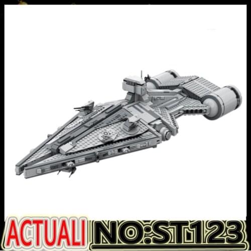 New MOC Building Blocks Imperial Star Destroyer Toys Star series Wars Empire Arquitens-Class Command Cruiser Birthday Gift ST123