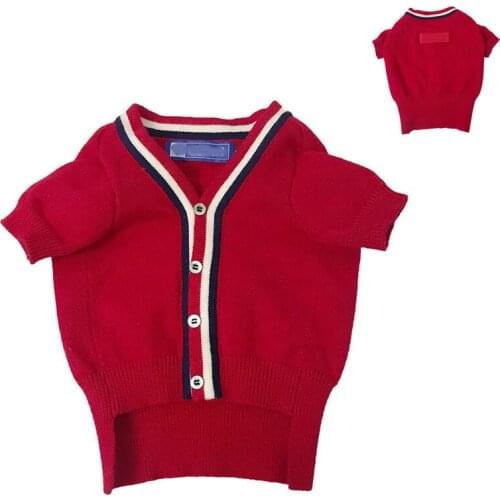 Cute Dog Sweater Warm Winter Pet Clothes Puppy Cat Knit Sweaters for Small Medium Dogs Clothing Teddy Christmas New Year Sweater