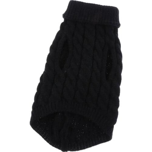 Cute Knitted Dog Sweaters for Small Dogs Girls Boys Cat Sweater Dog Clothes
