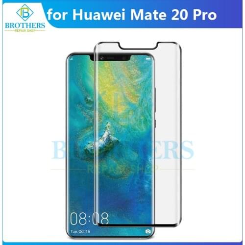 Original For Huawei Mate 20 Pro Mate20 Pro Front Outer Glass Lens Touch Glass Front LCD Glass Replacement Not Protector Glass