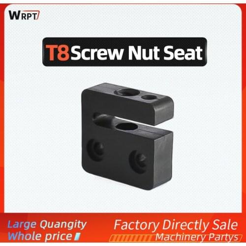 Factory direct high-quality 3D printer Openbuilds T8 screw nut seat nut block 8MM POM nut