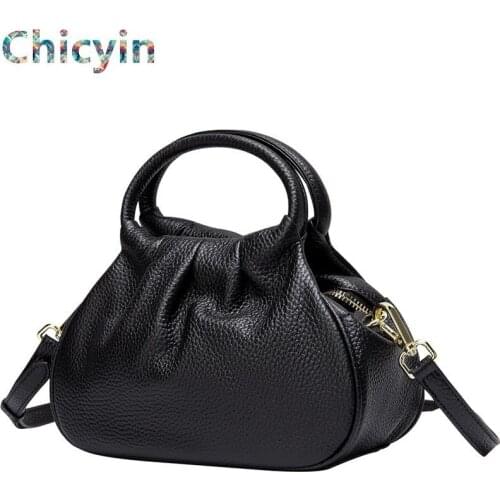 Famous Brand Shoulder Messenger Bags Women Real Leather Handbag Ladies Fashion Small Shell Bag Messenger Female Crossbody Sac