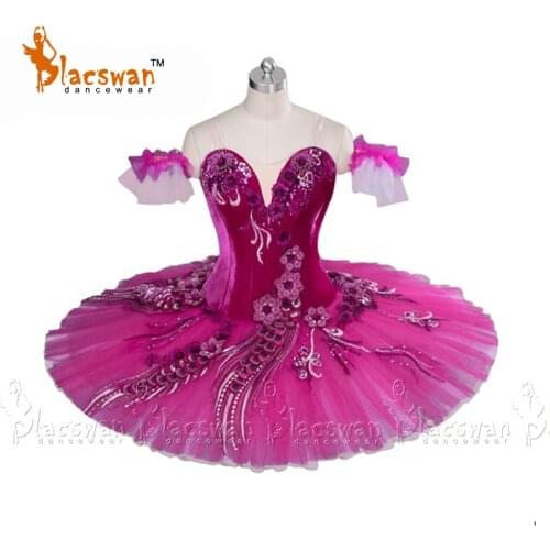 Sugar Plum Red-Violet Professional Ballet Tutu BT874 Adult Tutu Ballet Professional Girls Classical Ballet Tutu Pink for Kids
