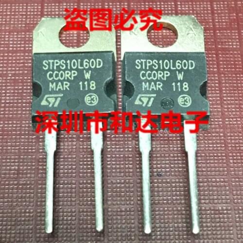 10pcs/STPS10L60D TO-220